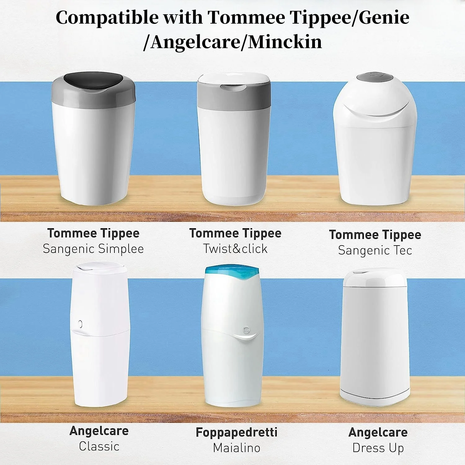 Eco-Friendly Antibacterial Thi - đánh giá và giá Diaper Pail Odor