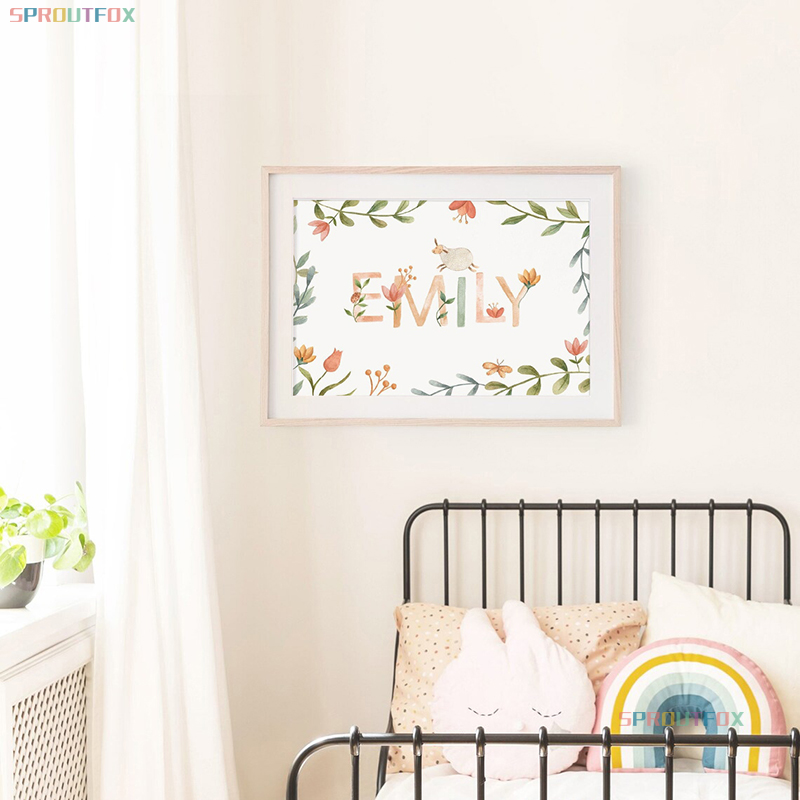 Nursery Canvas Painting Name C - đánh giá và giá Baby Nursery Animal Pictures