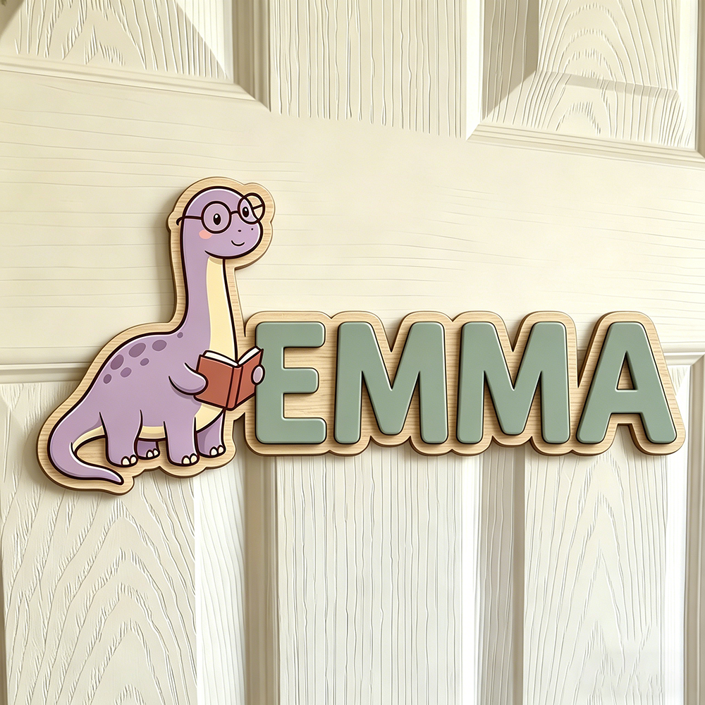 Whimsical Nerdy Dinosaur Custo - đánh giá và giá Baby Nursery Decorations