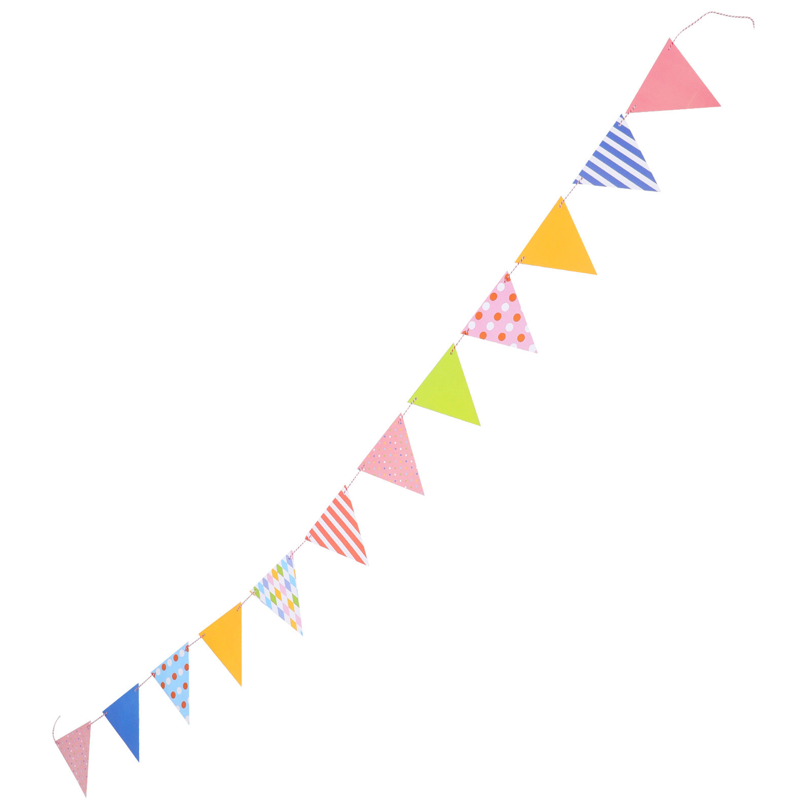 Triangle Paper Bunting Flags G - đánh giá và giá Baby Nursery Bunting
