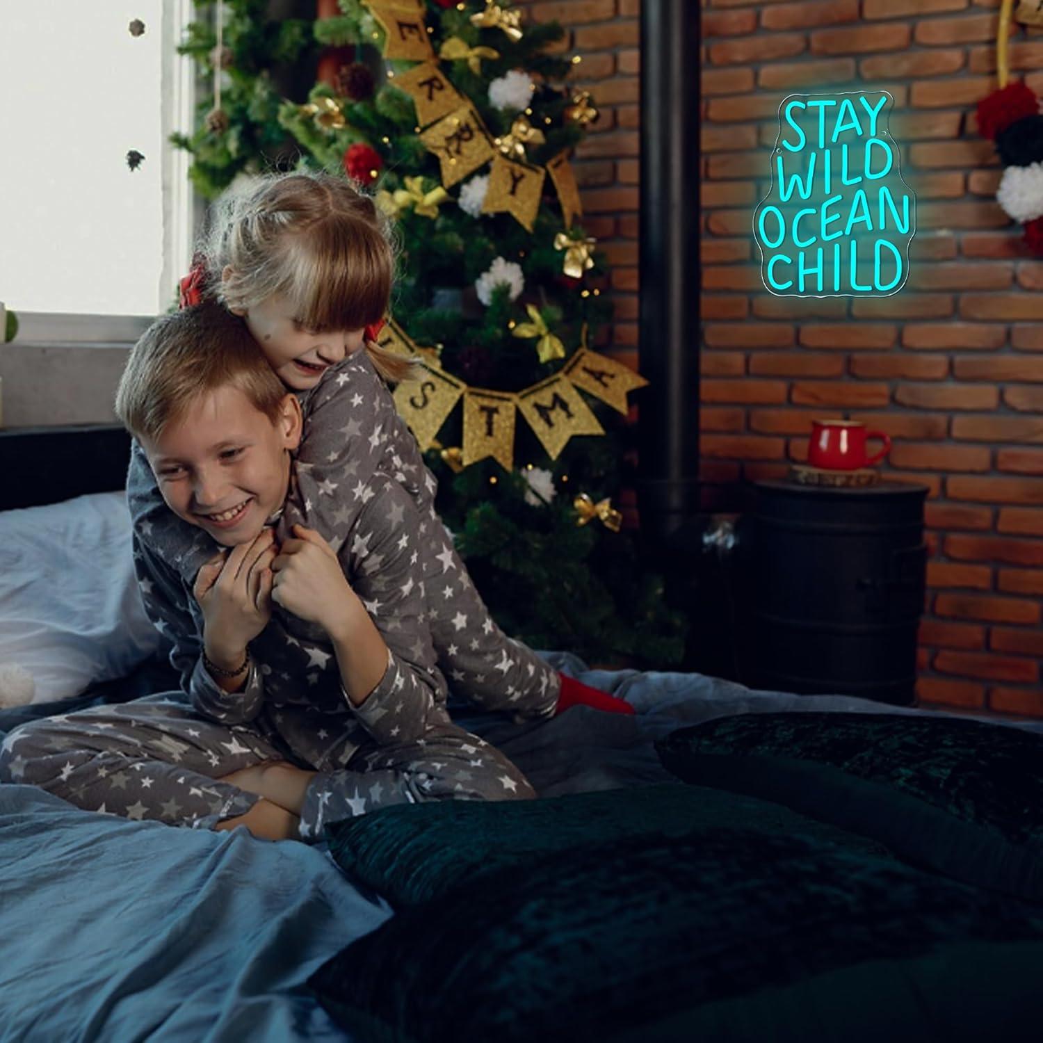 Stay Wild Ocean Child Neon Sig - đánh giá và giá Baby Nursery Light