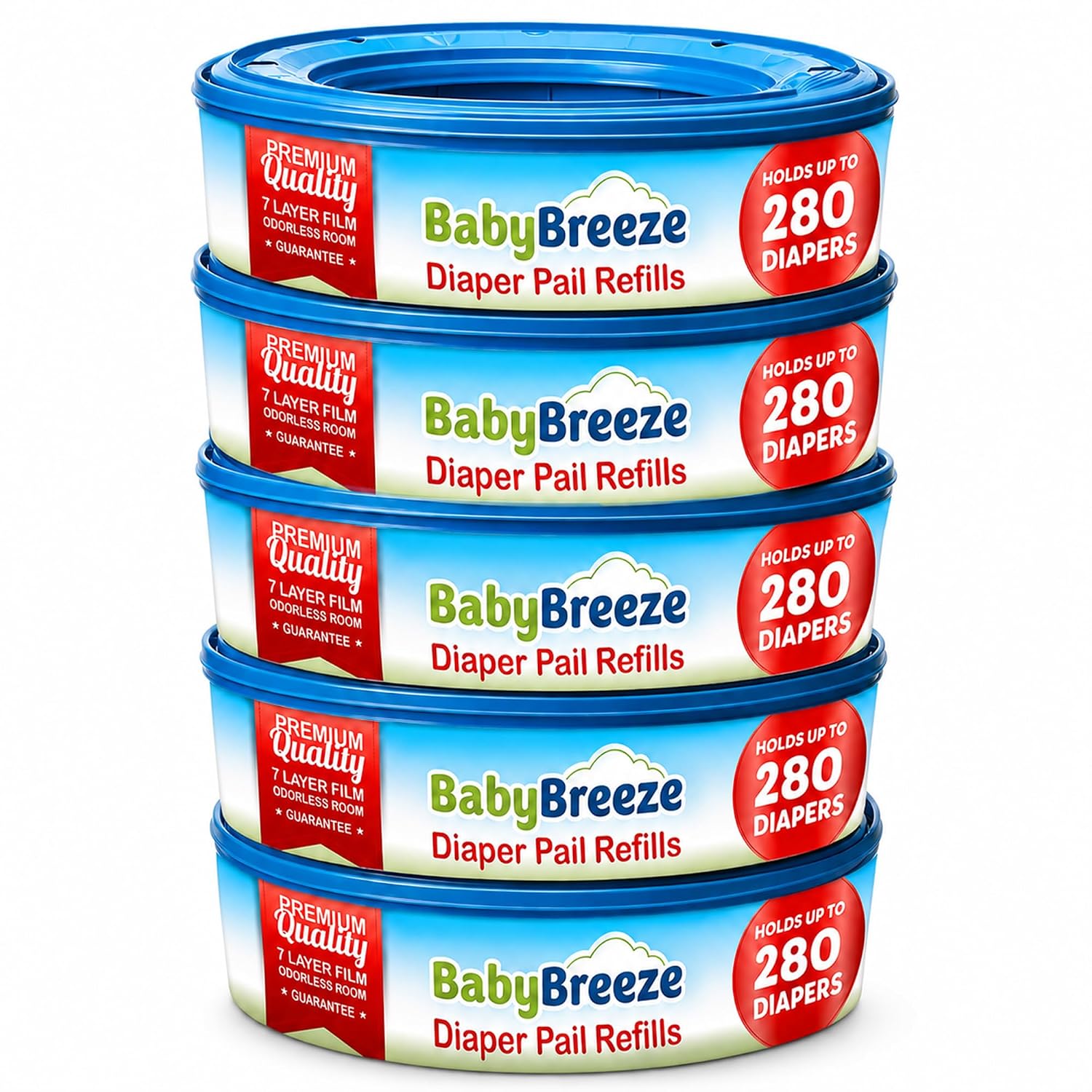 Odor Locking Diaper Pail Refil - đánh giá và giá Diaper Pail Odor