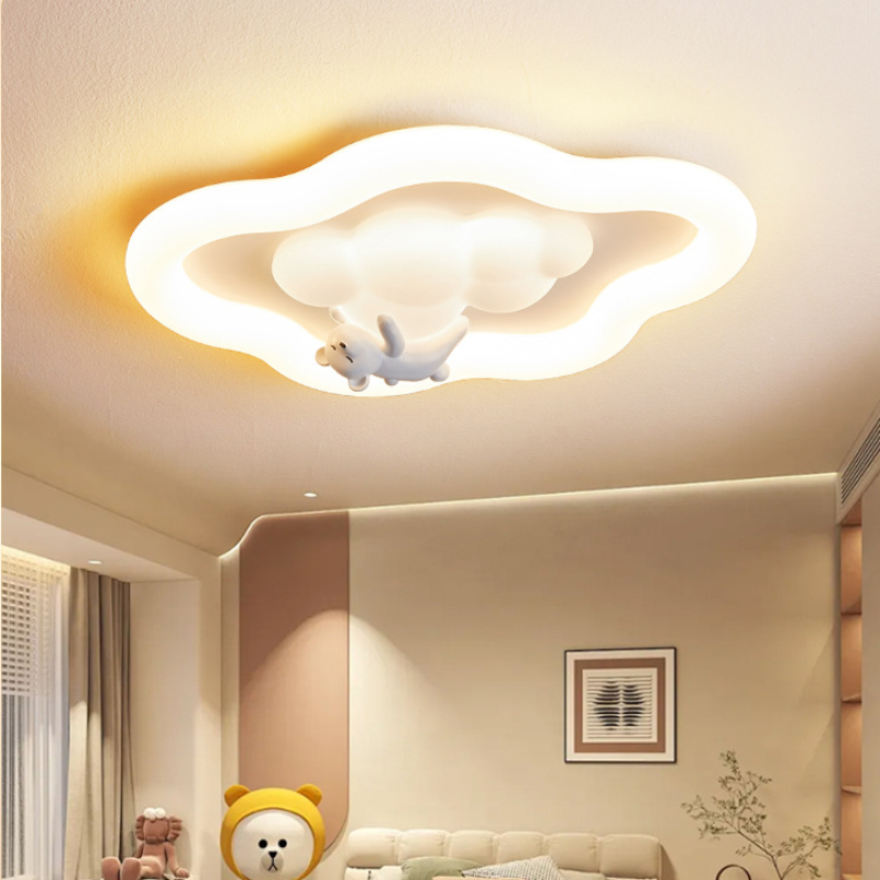 Cute white Cloud ceiling Light - đánh giá và giá Baby Nursery Light