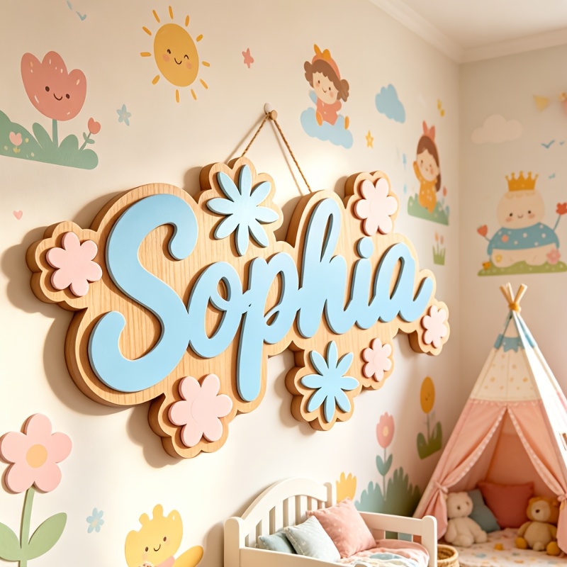 Personalized Floral Themed Nam - đánh giá và giá Baby Nursery Decorations