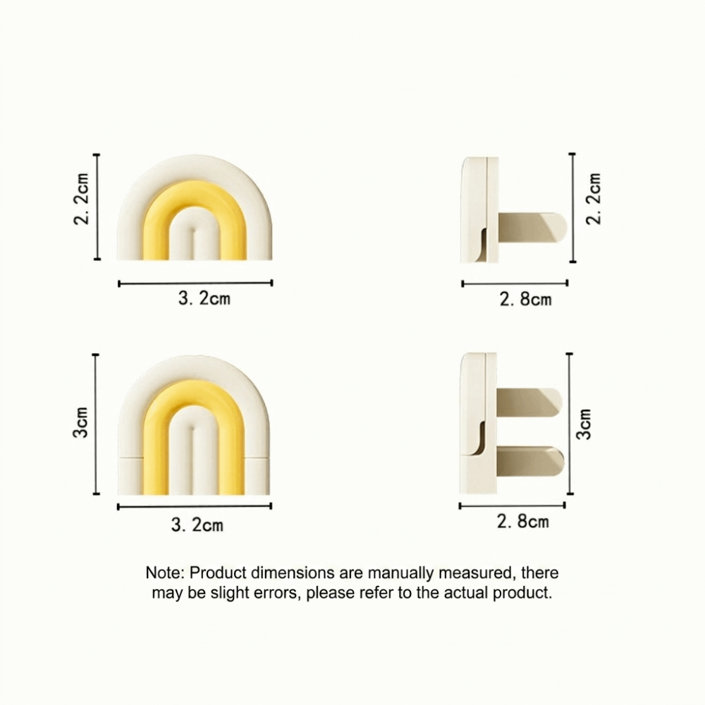 1 Set Anti-Electric Shock Chil - đánh giá và giá Outlet Cover Childproof