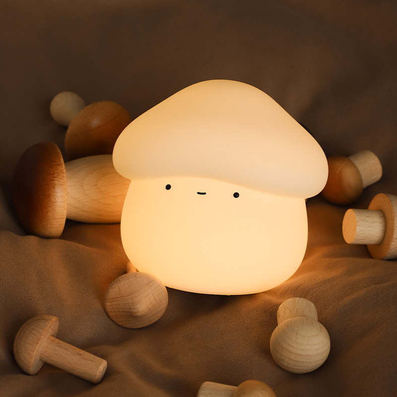 1Pcs Mushroom Head Silicone Ni - đánh giá và giá Baby Nursery Light