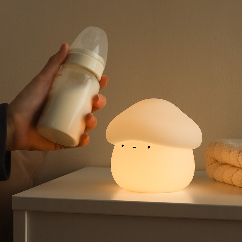 1Pcs Mushroom Head Silicone Ni - đánh giá và giá Baby Nursery Light