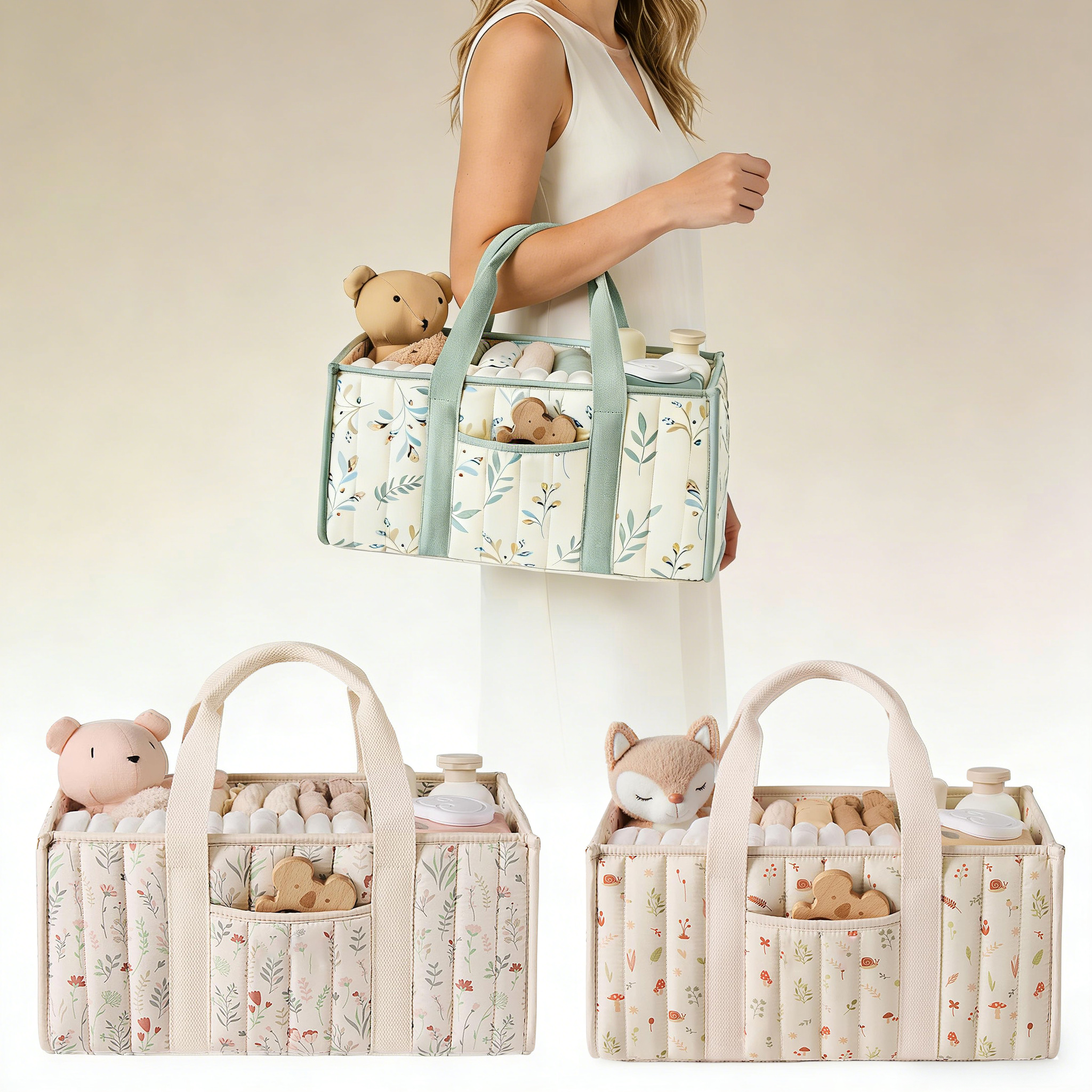 Diaper Caddy Organizer, Stylis - đánh giá và giá Baby Bag Nursery