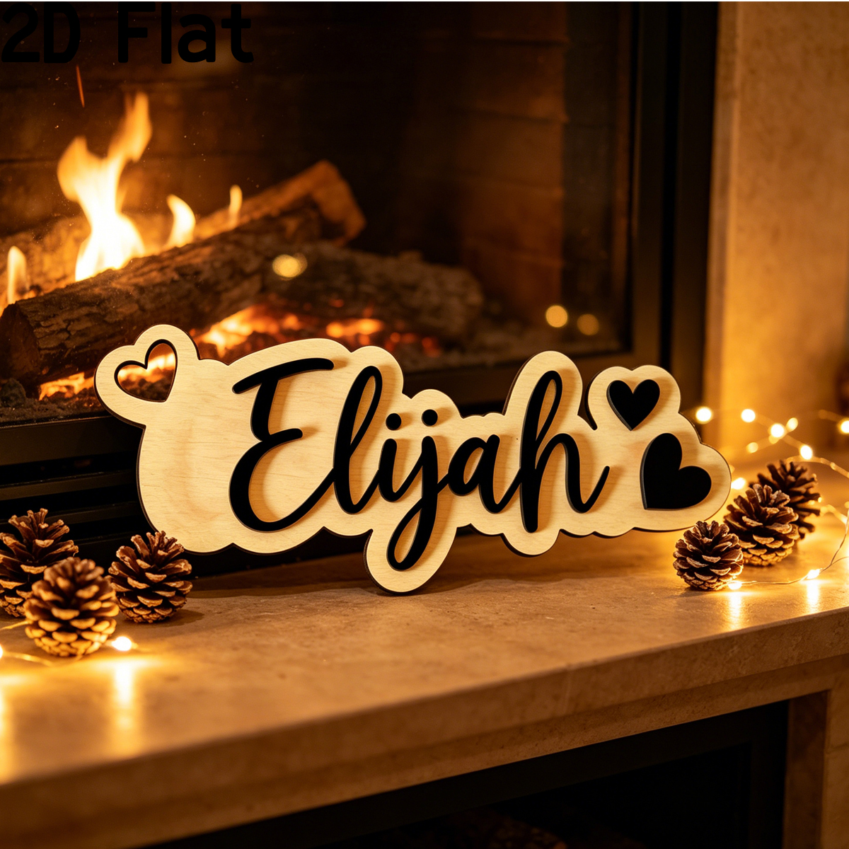 1Pc Custom Love Decor Wooden A - đánh giá và giá Baby Nursery Decorations