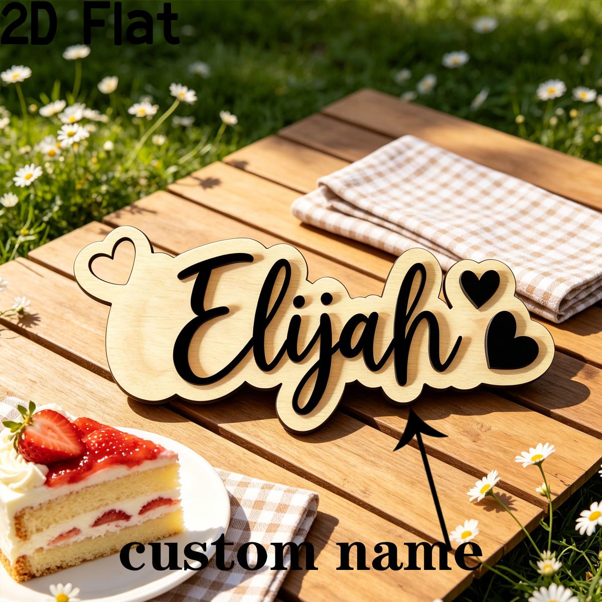 1Pc Custom Love Decor Wooden A - đánh giá và giá Baby Nursery Decorations