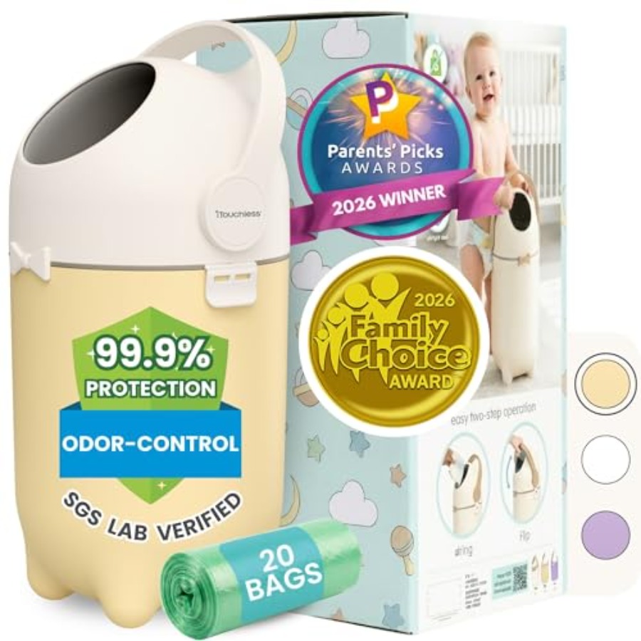 Odor-Locking Diaper Pail - 202 - đánh giá và giá Diaper Pail Odor
