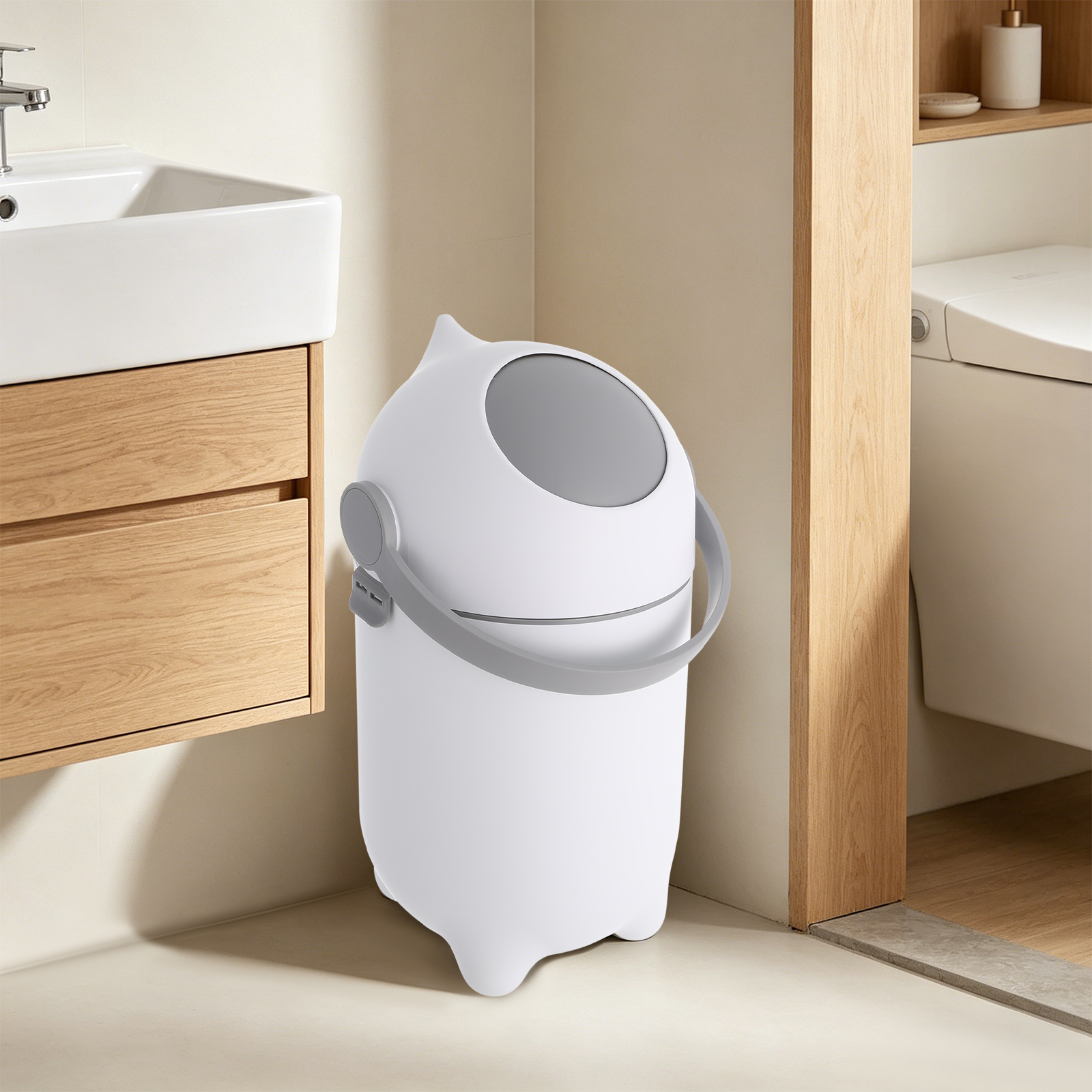Diaper Pail with Airtight Lid, - đánh giá và giá Diaper Pail Odor