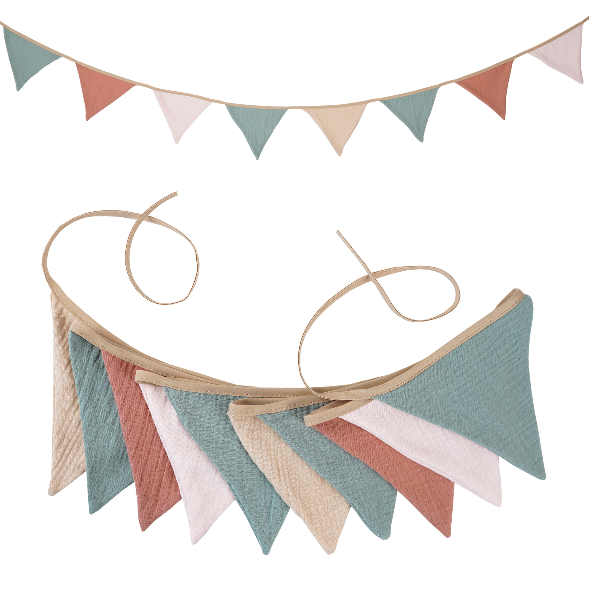 2.6M Nursery Fabric Bunting 10 - đánh giá và giá Baby Nursery Bunting