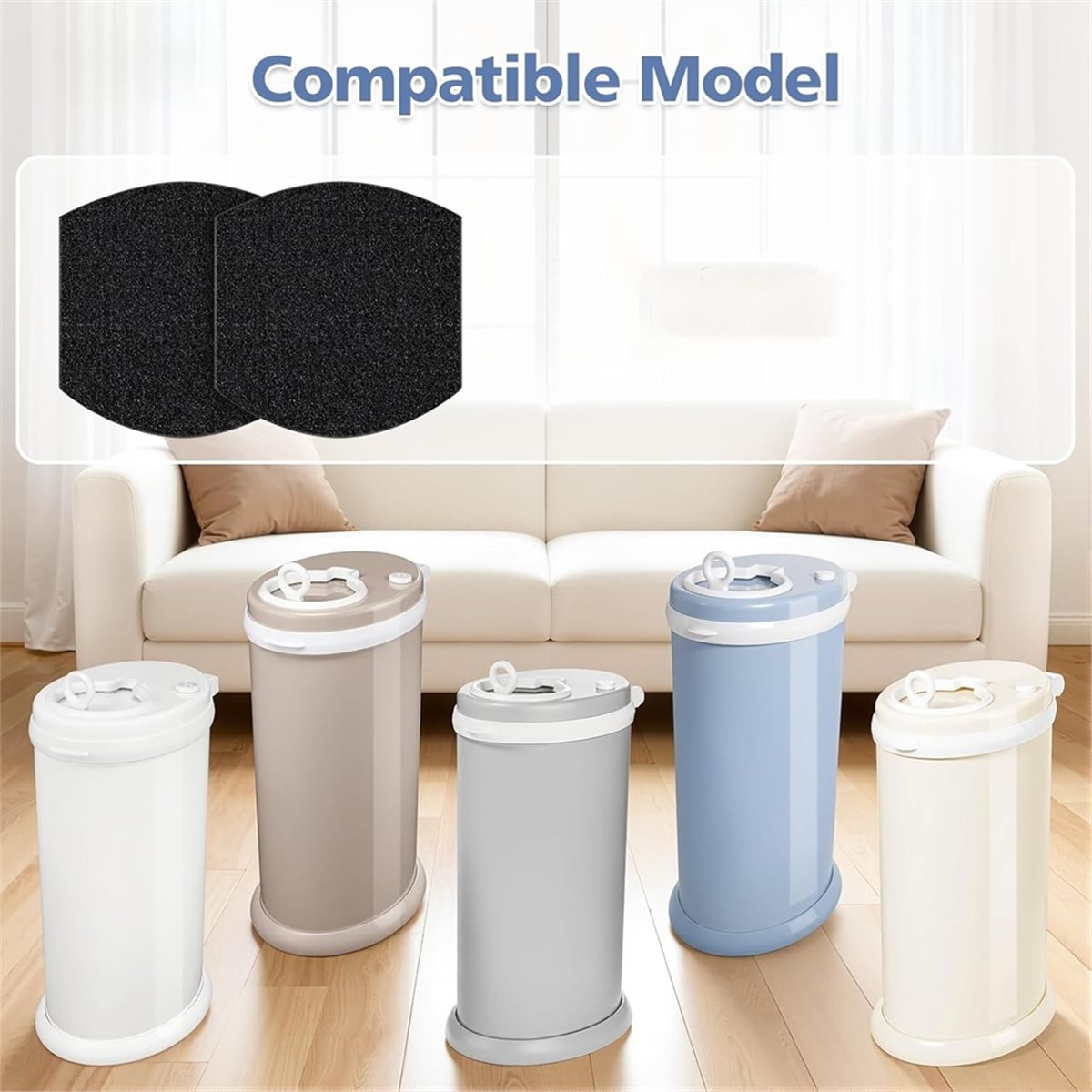 12 Pack Baby Diaper Pail Deodo - đánh giá và giá Diaper Pail Odor