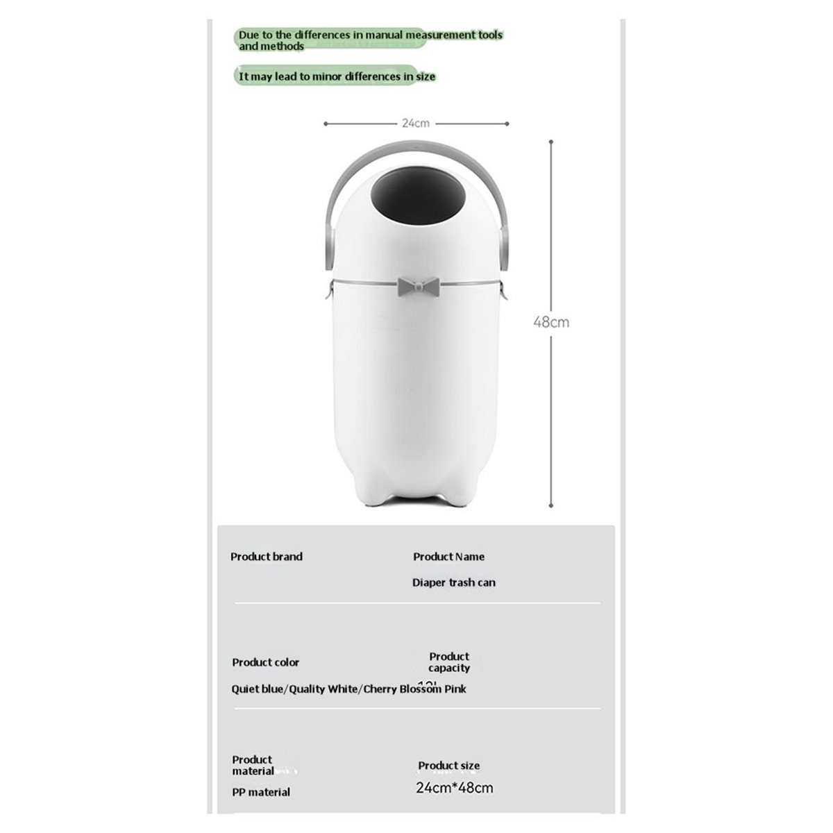 giftnew Diaper Pail with Airti - đánh giá và giá Diaper Pail Odor