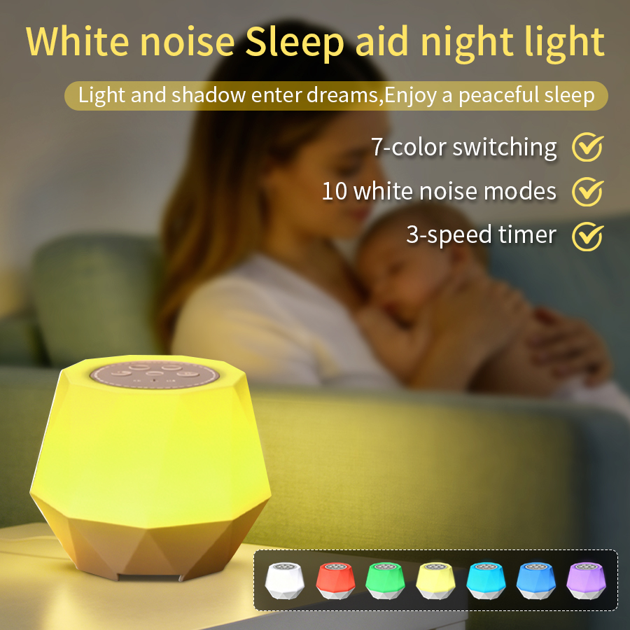 White Noise function Night Lig - đánh giá và giá Baby Nursery Light