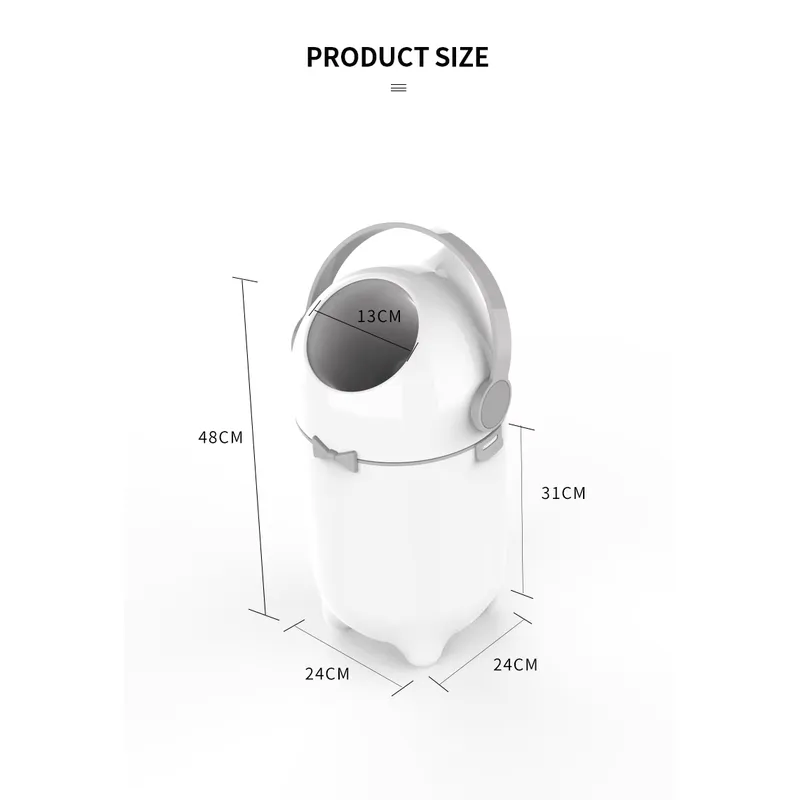 20262025 Factory Creative Desi - đánh giá và giá Diaper Pail Odor